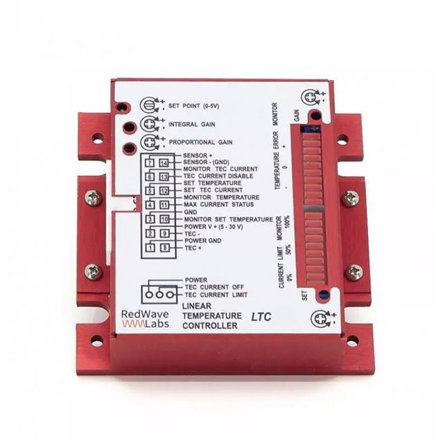 RedWave Labs LTC25 - Temperature Controller (Thermistor, NTC) 10µA, 100µA, 200µA, 1mA Activation Current