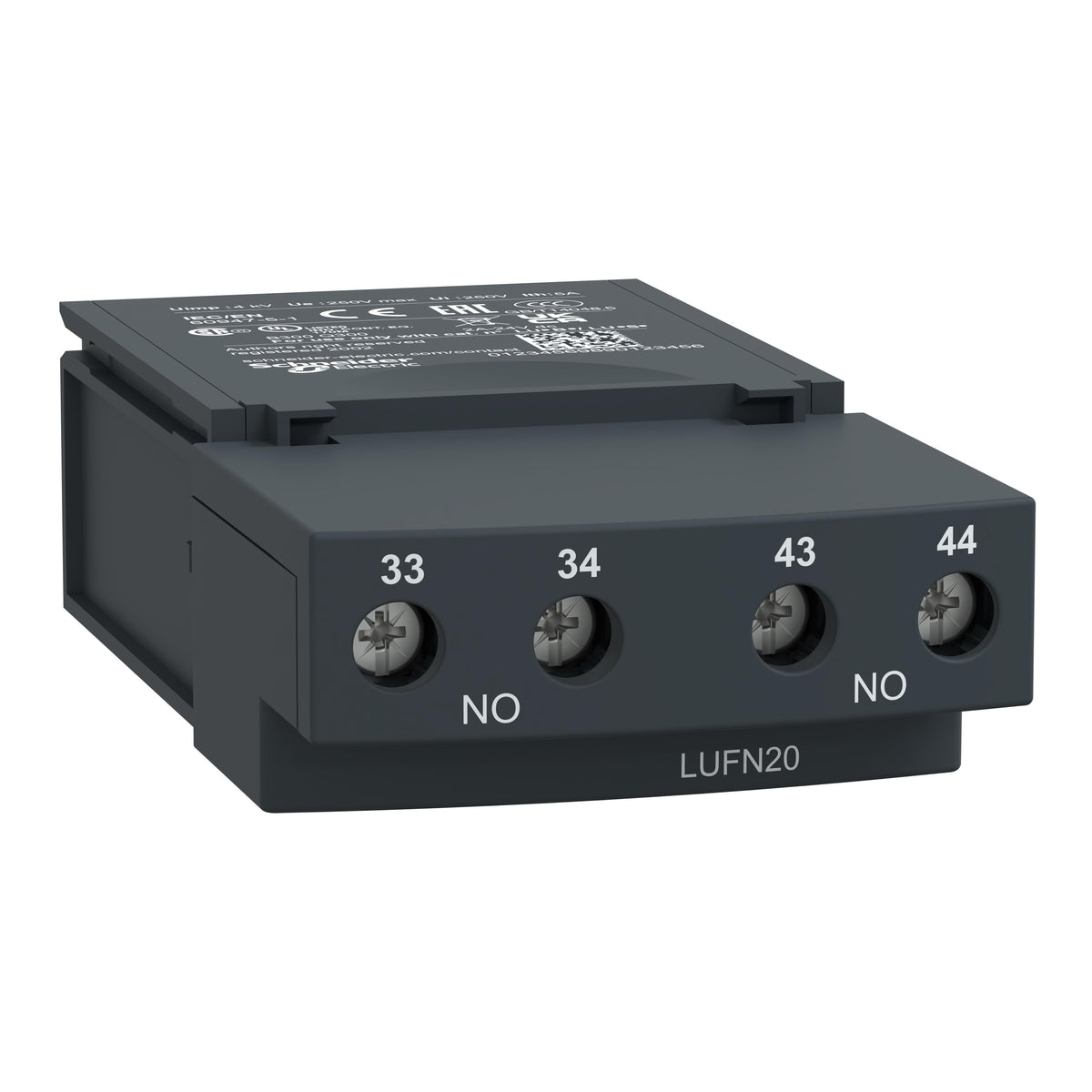 Schneider Electric LUFN20 TeSys Bloque de contacto auxiliar -