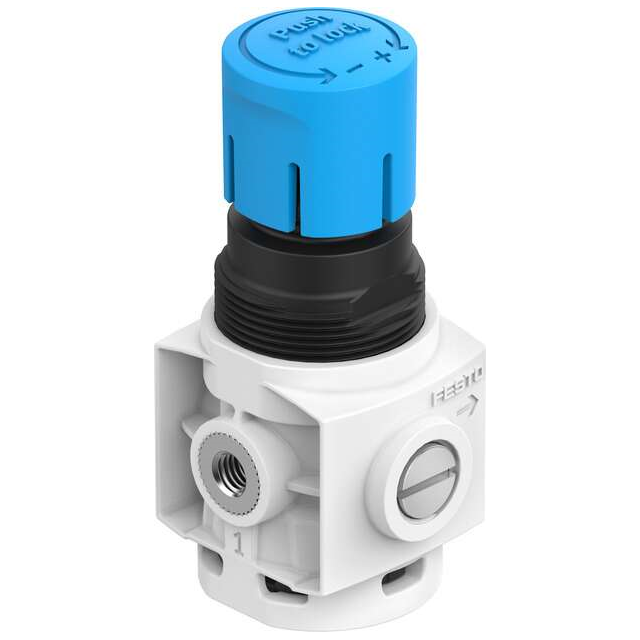 Festo Corporation MS2-LR-M5-D6-A8-B MS Regulador 14.5 ~ 145 PSI (1 ~ 10 bar)