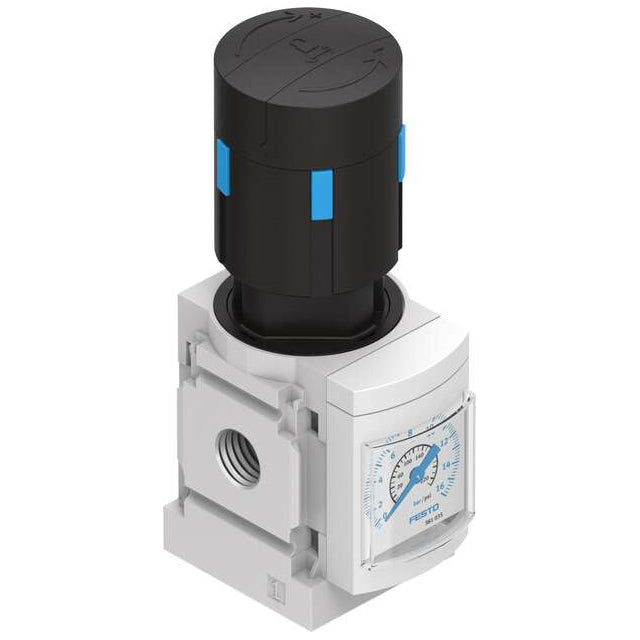 Festo Corporation MS4-LR-1/4-D7-AS MS Regulador 11.6 ~ 203 PSI (0.8 ~ 14 bar)