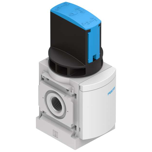 Festo Corporation MS6-EM1-1/2 - Control Valve, Maintained 3/2 Normally Closed