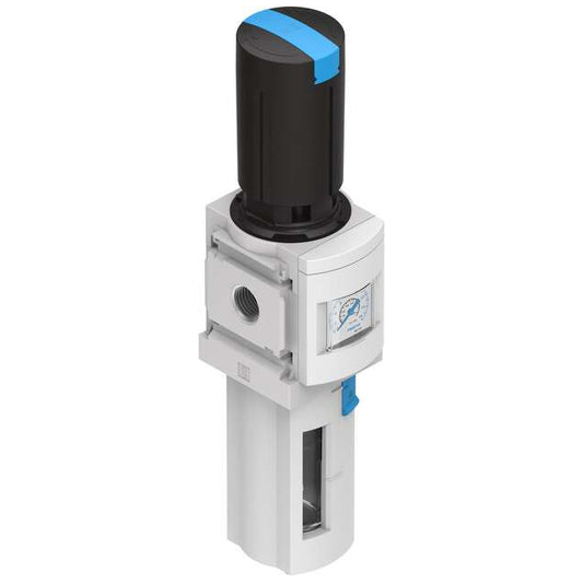 Festo Corporation MS6-LFR-1/2-D7-ERM-AS MS Regulador del filtro 11.6 ~ 290 PSI (0.8 ~ 20 bar)