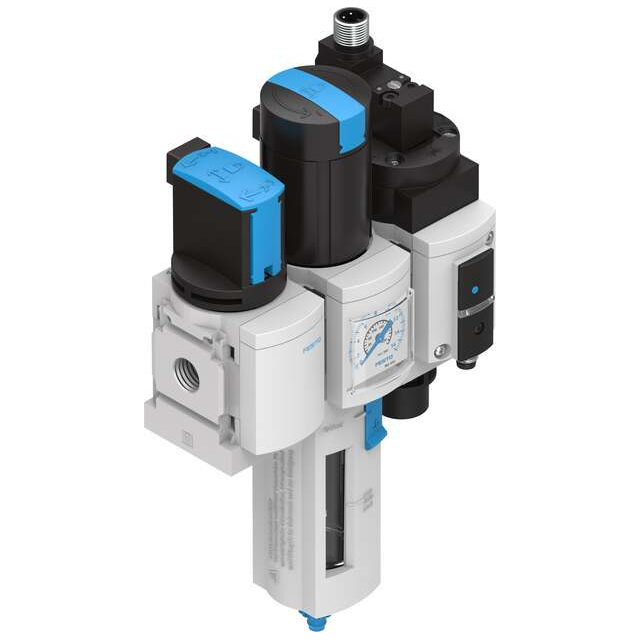 Festo Corporation MSB4-1/4:C3:J1:D14-WP MS Regulador del filtro 58 ~ 203 PSI (4 ~ 14 bar)