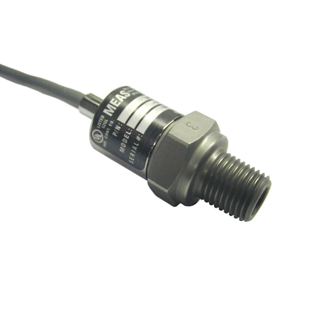 TE Connectivity Measurement Specialties M3021-000005-2K5PG MSP300 Automatización industrial Manómetro ventilado Voltaje analógico Macho - 1/4" (6.35mm) NPT
