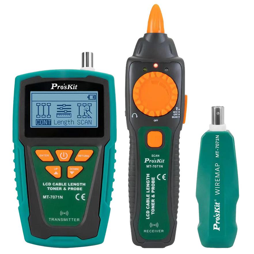 Pro'sKit MT-7071N - - Cable Length Tone and Probe Kit