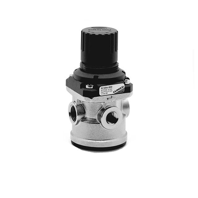 Camozzi Automation N204-R00-TF N Regulador 7.25 ~ 145 PSI (0.5 ~ 10 bar)