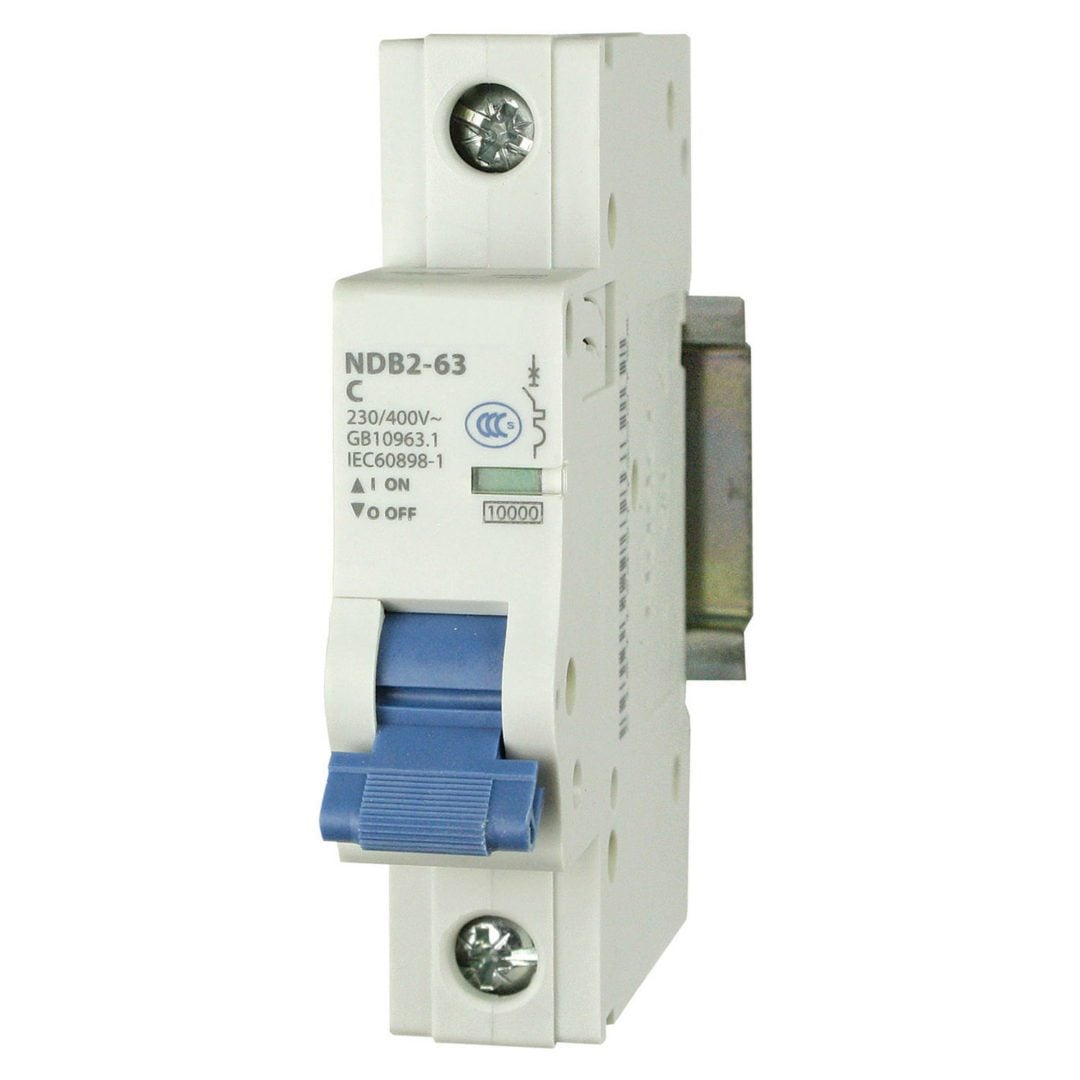 ASI-Automation Systems Interconnect NDB2-63C6-1 NDB2 Riel DIN Termomagnético 6A