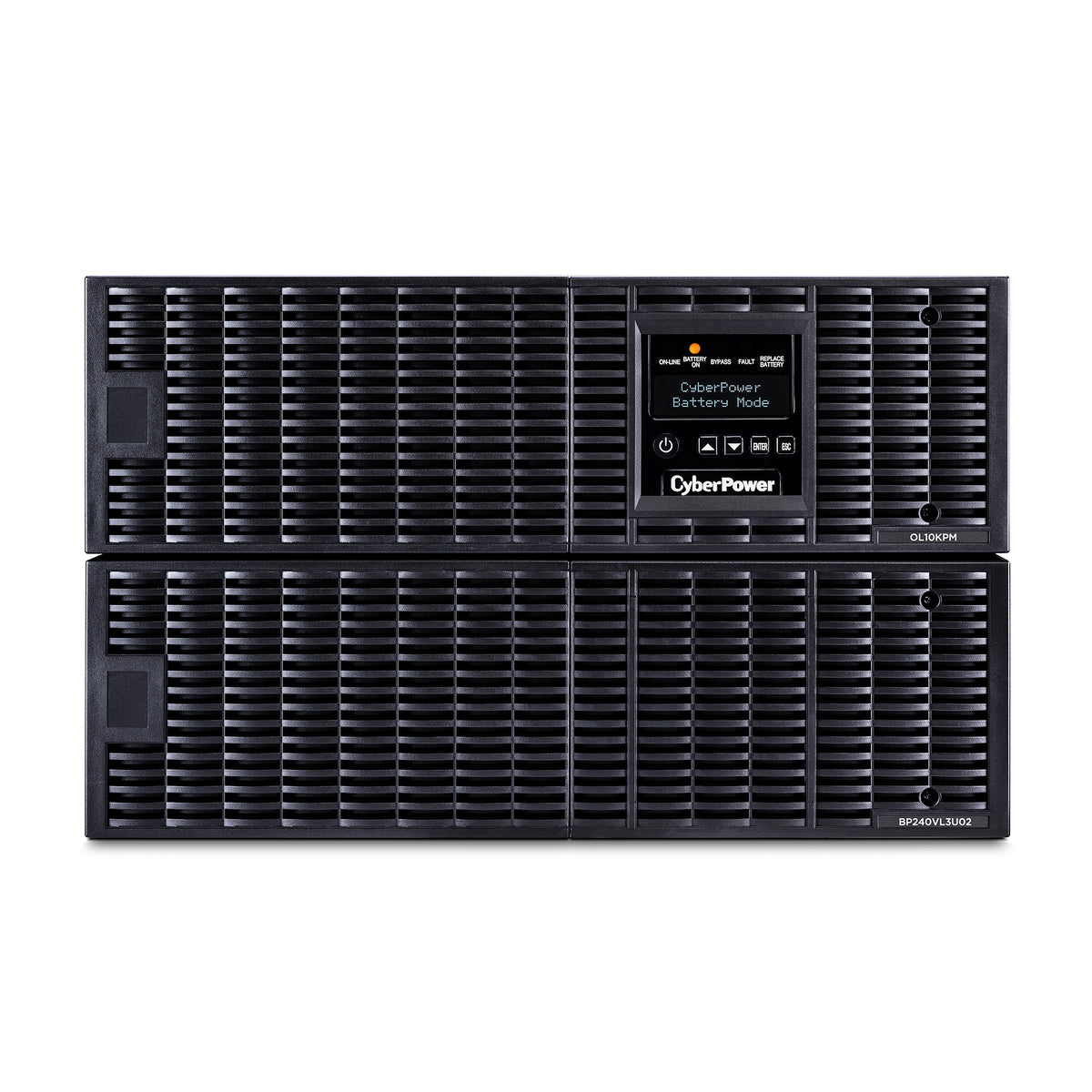 Cyber Power Systems (USA) Inc. OL10KRT - En línea (Conversión doble) Propósito general, control industrial Montaje en rack, torre