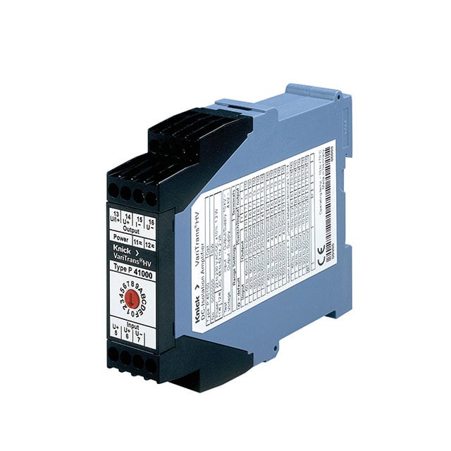 Knick P41000D1 VariTrans Transductor de voltaje ±10V (configurable) ±20mA, ±10V (configurable)