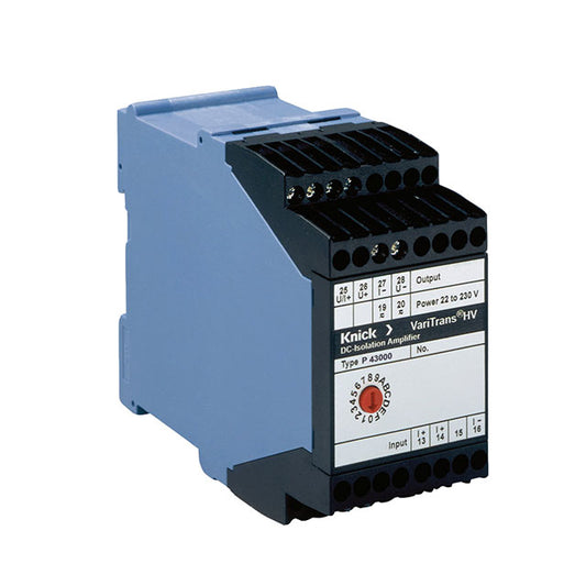 Knick P43000D2 VariTrans Transductor de voltaje ±5A (configurable) ±20mA, ±10V (configurable)