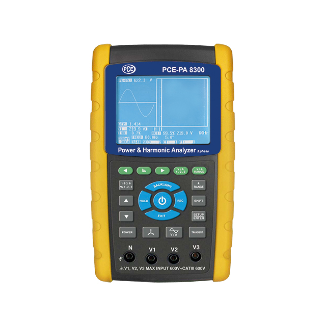 PCE Instruments PCE-PA 8300-2 - - Power Analyzer