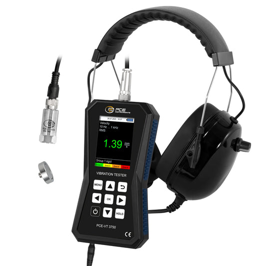 PCE Instruments PCE-VT 3750 PCE PCE Vibration Tester and Data Logger Recorder