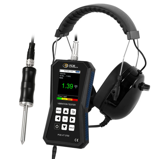 PCE Instruments PCE-VT 3750S PCE PCE Vibration Tester and Data Logger Recorder