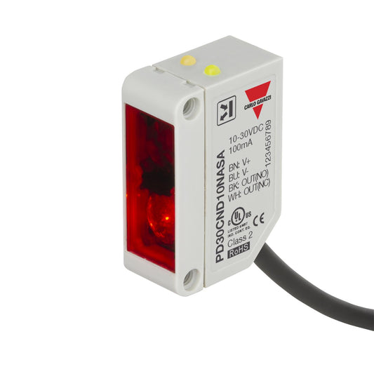 Carlo Gavazzi Inc. PD30CND10NASA PD Reflectivo, difuso 39.370" (1m) 500µs IP67, IEC 60529