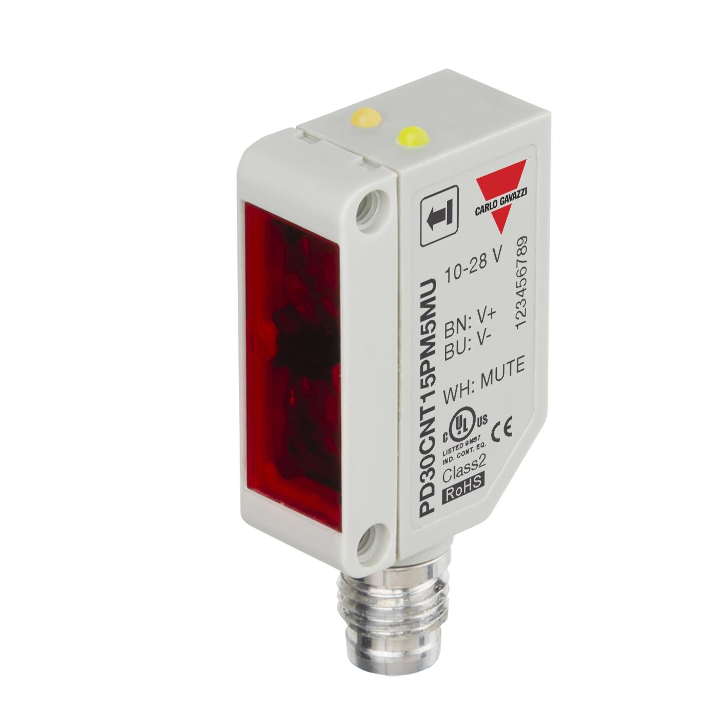 Carlo Gavazzi Inc. PD30CNT15PM5MU - Haz pasante 590.551" (15m) 500µs IP67