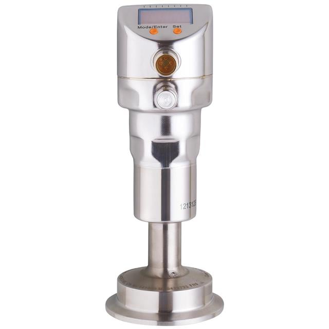 ifm efector, inc. PI2304 - Automatización industrial Vacío Corriente analógica, NPN/PNP-NC/NO Macho, Abrazadera triple de 2" (50.8mm)