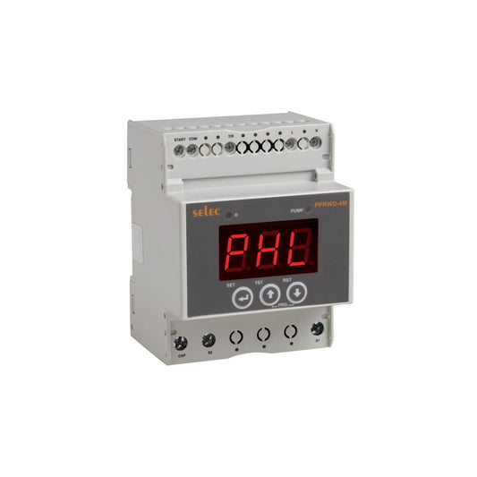 Selec Controls USA Inc. PPRWD-4M-1 - Múltiple 180 ~ 300VCA 0 ~ 999 s 0°C ~ 55°C