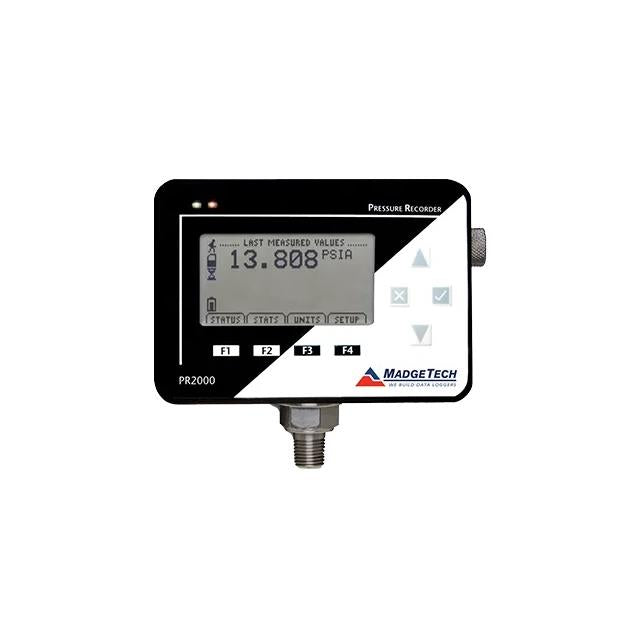 MadgeTech PR2000-500-PSIG PR1000 Automatización industrial Medidor Digital, USB Macho - 1/4" (6.35mm) NPT