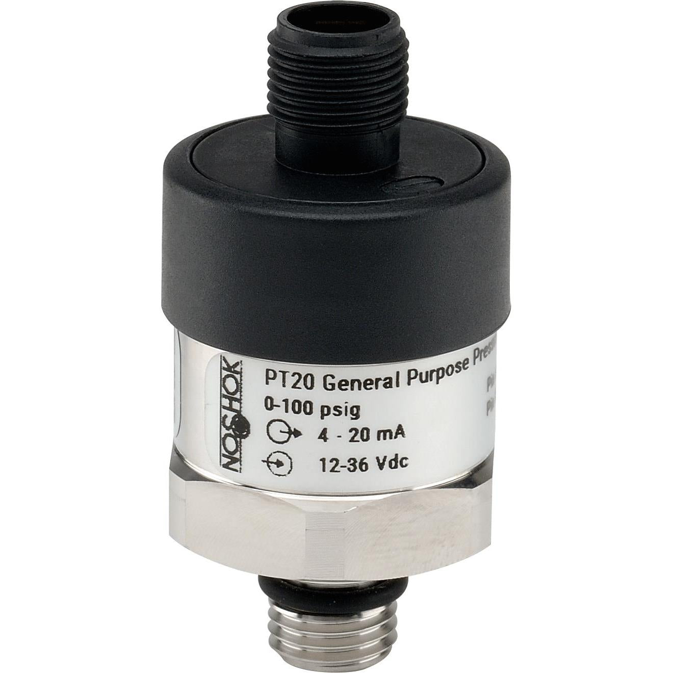 NOSHOK, Inc. PT20-100PSIG-1-1-45-25 PT20 Industrial Medidor 4 ~ 20mA Roscado