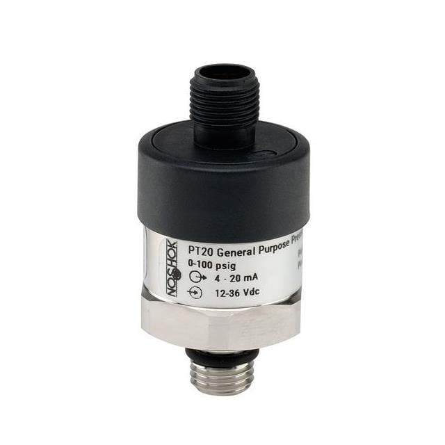 NOSHOK, Inc. PT20-3000PSIG-1-1-2-25 PT20 Industrial Medidor 4 ~ 20mA Roscado