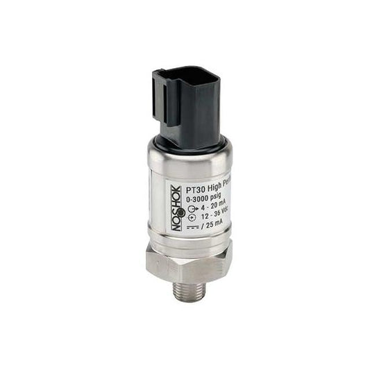 NOSHOK, Inc. PT30-100psig-1-1-8-66 PT30 Industrial Medidor Corriente analógica, voltaje analógico Macho - 1/2" (12.7mm) NPT