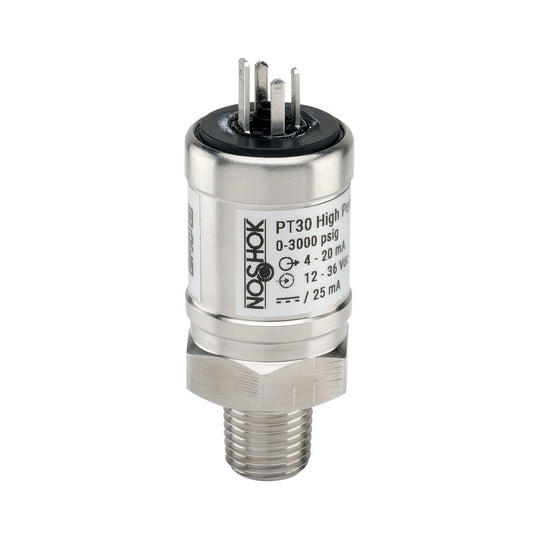 NOSHOK, Inc. PT30-3000psig-1-1-50-70-ST8-CC PT30 Industrial Medidor 4 ~ 20mA Roscado
