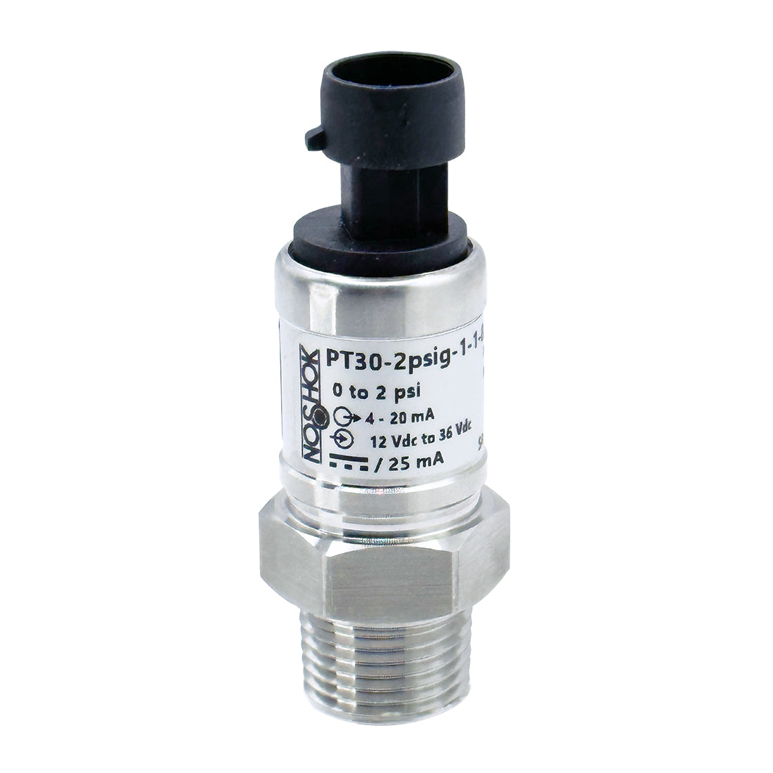 NOSHOK, Inc. PT30-1500psig-1-1-82-34-CC PT30 Automatización industrial Medidor Corriente analógica Macho - 1/2" (12.7mm) NPT