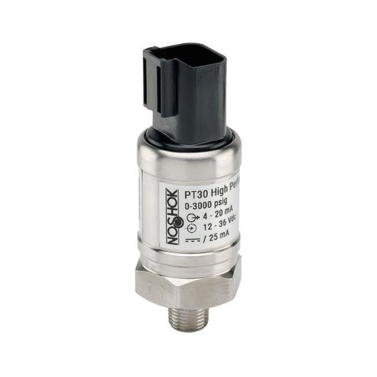 NOSHOK, Inc. PT30-5000PSIG-1-1-50-66 PT30 Industrial Medidor Corriente analógica Macho - 7/16" (11.11mm) SAE4