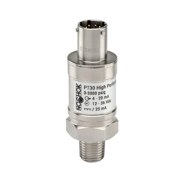 NOSHOK, Inc. PT30-1000PSIG-1-2-2-3 PT30 Industrial Medidor Voltaje analógico Macho - 1/4" (6.35mm) NPT