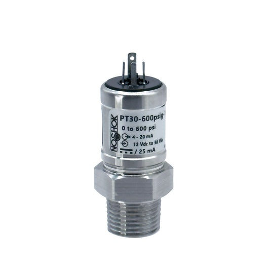 NOSHOK, Inc. PT30-150psig-1-1-82-70 PT30 Automatización industrial Medidor Corriente analógica Macho - 1/2" (12.7mm) NPT