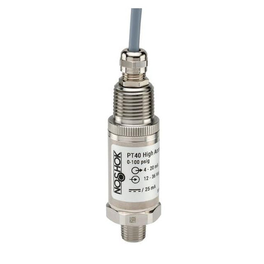 NOSHOK, Inc. PT40-750psig-2-2-2-16-ST8-CC PT40 Industrial Medidor Voltaje analógico Macho - 1/4" (6.35mm) NPT