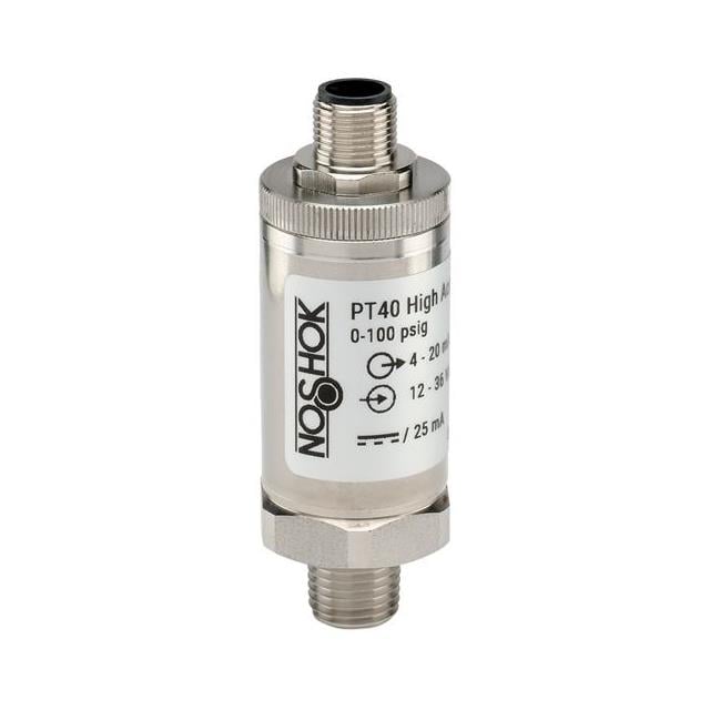 NOSHOK, Inc. PT40-200psic-2-2-2-25 PT40 Industrial Compuesto Voltaje analógico Macho - 1/4" (6.35mm) NPT