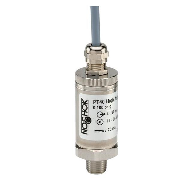 NOSHOK, Inc. PT40-600psig-2-5-2-36-ST8-CC PT40 Industrial Medidor Voltaje analógico Macho - 1/4" (6.35mm) NPT