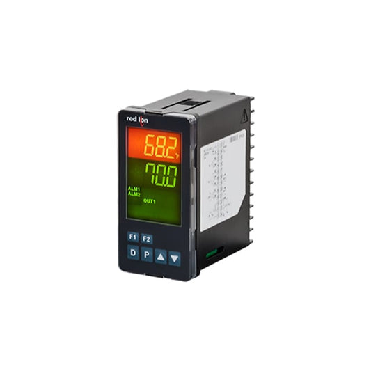 Red Lion Controls PXU31A30 PXU Process, Temperature Controller (RTD, Type B, E, J, K, L, N, R, S, T, TXK, U) -200°C ~ 1800°C, 4 ~ 20mA, 0 ~ 10VDC