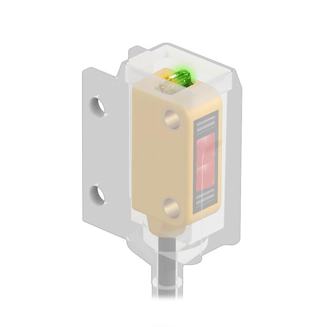 Banner Engineering Corporation Q126ECR Q12 Haz pasante 78.740" (2m) 1.3ms, 900µs IP67, IEC