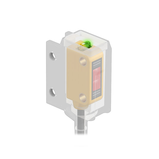 Banner Engineering Corporation Q12RB6RCR Q12 Haz pasante 78.740" (2m) 1.3ms, 900µs IP67, IEC