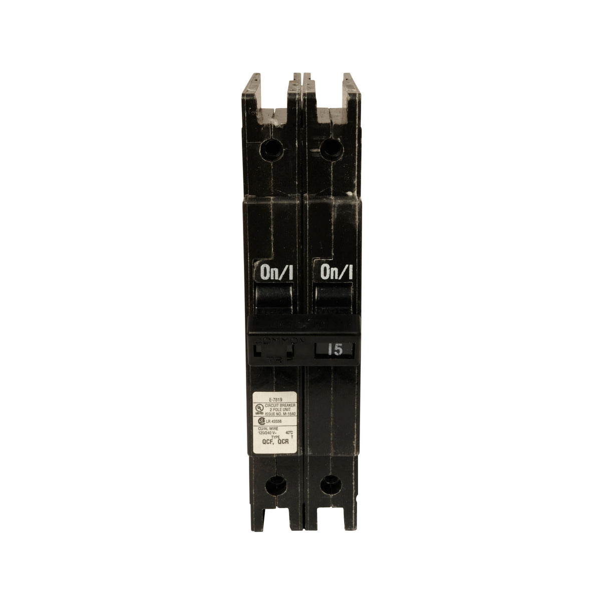 Eaton Electrical QCF2015 QCF Riel DIN Termomagnético 15A