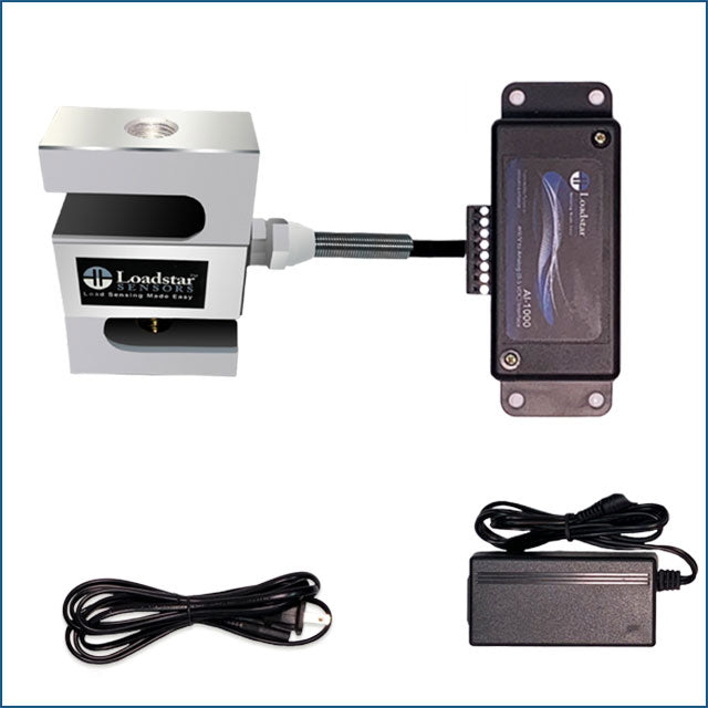 Loadstar Sensors RAS1-01KS-A1K-C RAS1 453.59kgf (1000lbs) Analog Voltage (0.5V ~ 4.5V)