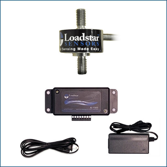 Loadstar Sensors REB7-005M-A1K-T REB7 5.00kgf (11lbs) Analog Voltage (0.5V ~ 4.5V)