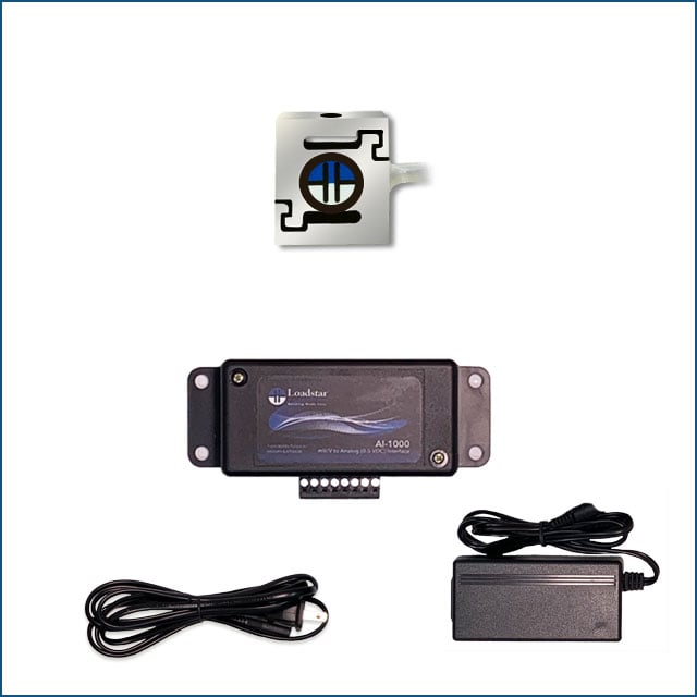 Loadstar Sensors RES2-050M-A1K-C RES2 50.00kgf (110lbs) Analog Voltage (0.5V ~ 4.5V)