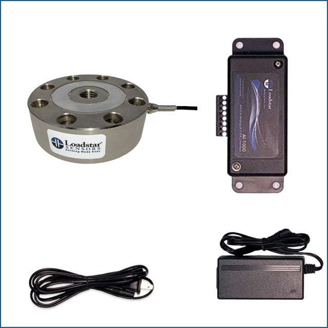 Loadstar Sensors RSB6-2HKM-A1K-C RSB6 2500.00kgf (5512lbs) Analog Voltage (0.5V ~ 4.5V)