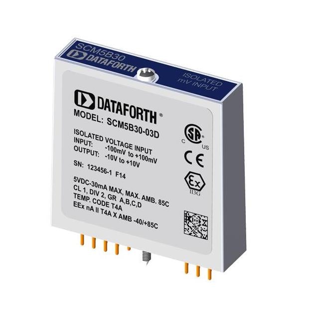 DATAFORTH SCM5B30-03D SCM5B Propósito general 4.75V ~ 5.25V Analógico