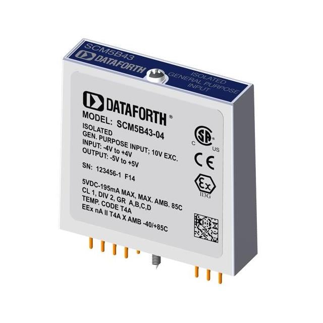 DATAFORTH SCM5B43-04 SCM5B Propósito general 4.75V ~ 5.25V Analógico