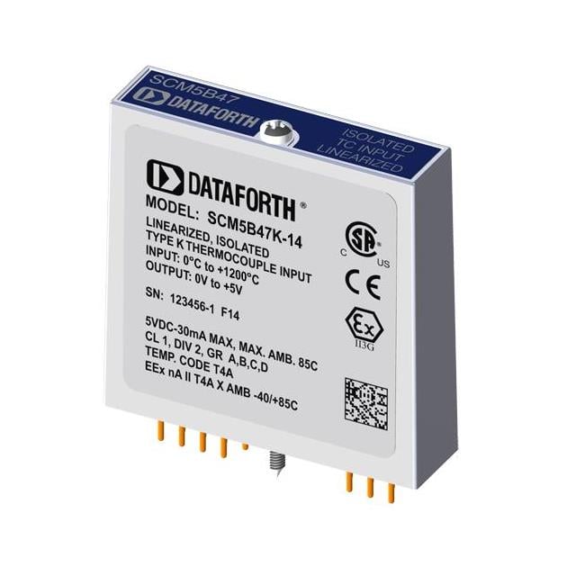 DATAFORTH SCM5B47K-14 SCM5B Propósito general 4.75V ~ 5.25V Analógico