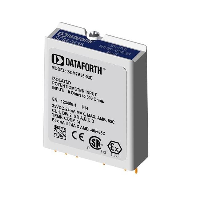 DATAFORTH SCM7B36-03D SCM7B Propósito general 14V ~ 35V Analógico
