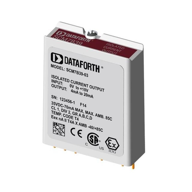 DATAFORTH SCM7B39-03 SCM7B Propósito general 18V ~ 35V Analógico
