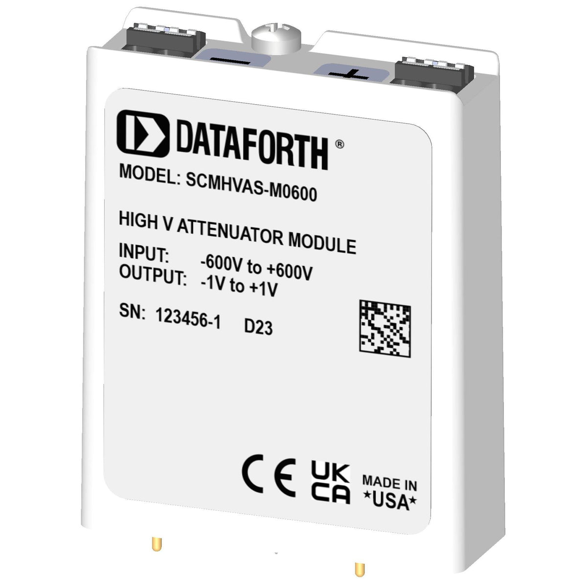 DATAFORTH SCMHVAS-M0600 SCMVAS - - Voltaje analógico