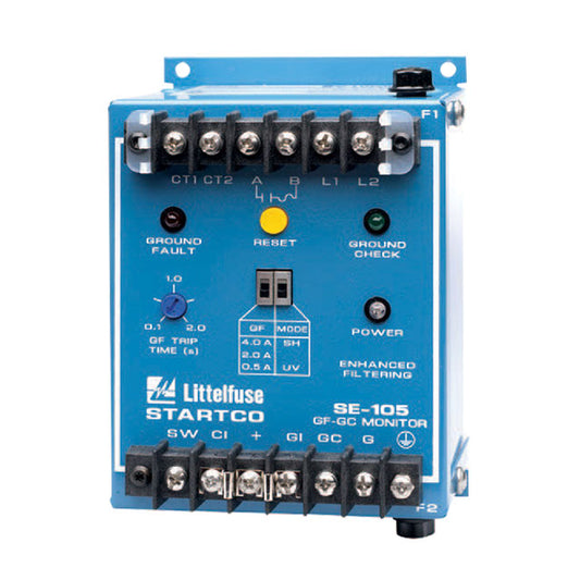 Littelfuse Inc. SE-105 SE-105 Falla a tierra 120VCA 0.1 ~ 1 s -