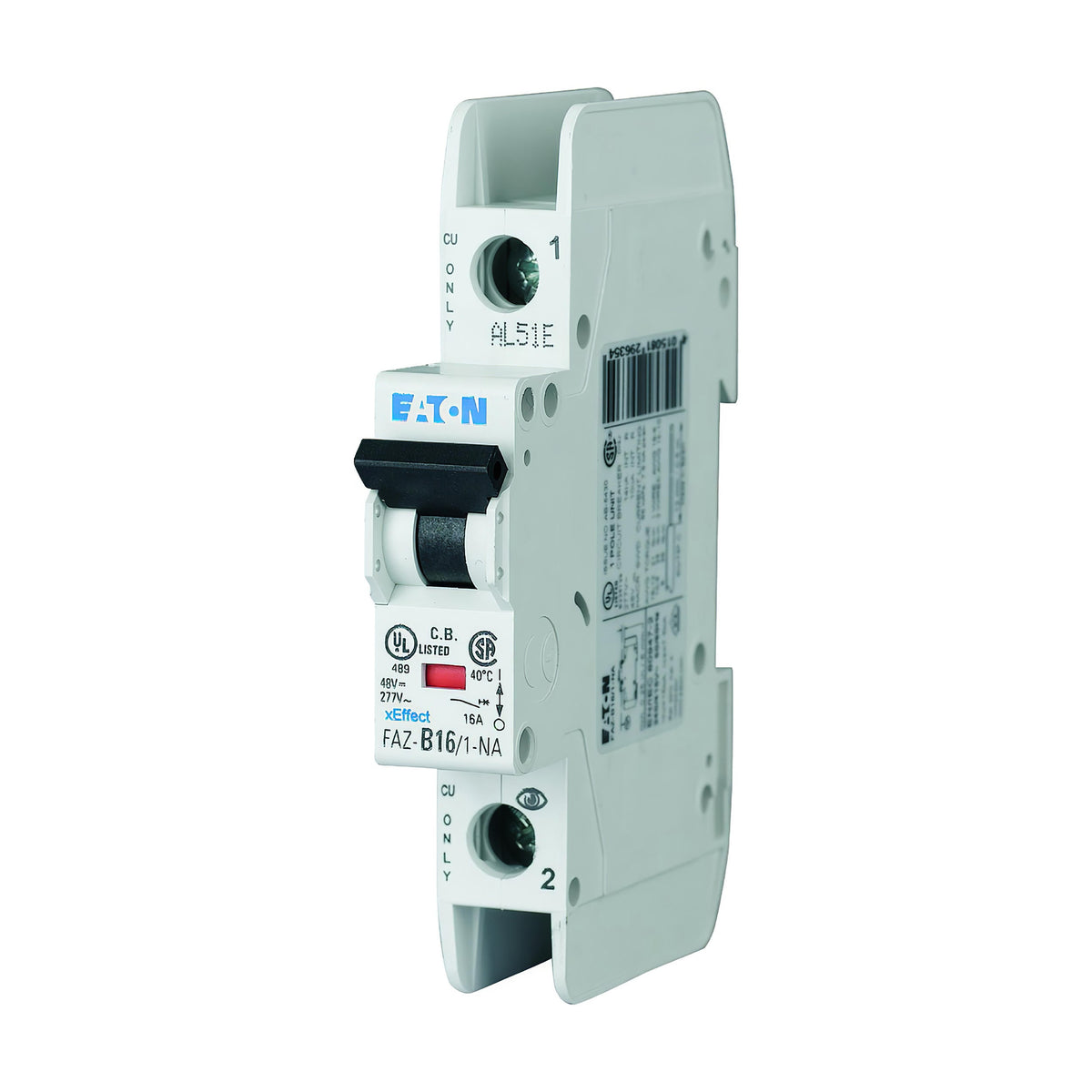 Eaton Electrical FAZ-B2/1-NA-SP FAZ-NA Riel DIN Termomagnético 2A