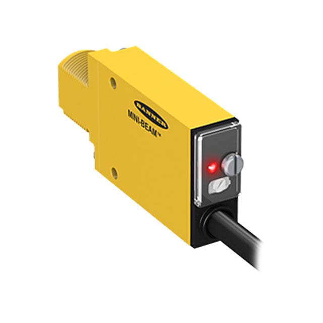 Banner Engineering Corporation SM2A312LV MINI-BEAM® Retrorreflectivo, polarizado 78.740" (2m) 4ms IP67, IEC, NEMA 1, 2, 3, 3S, 4, 4X, 12, 13